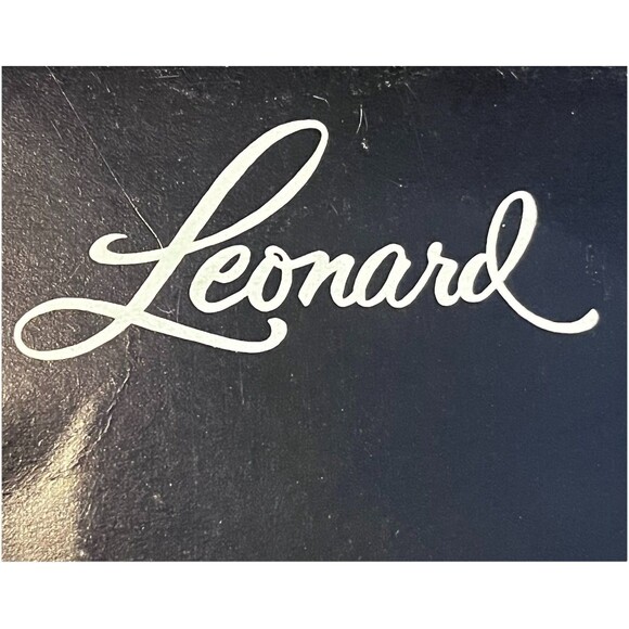 Vtg Leonard Silver Mfg Italy Crystal Glass & Silverplate Coasters Set of 4 NIB - Picture 7 of 13